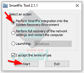 برنامج اصلاح اخطاء النظام وحذف الفيروسات SmartFix Tool