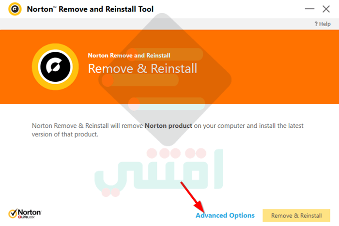 أداة حذف برنامج نورتون من جذوره Norton Removal Tool