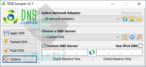 تحميل برنامج DNS Jumper للكمبيوتر لتسريع تصفح الانترنت